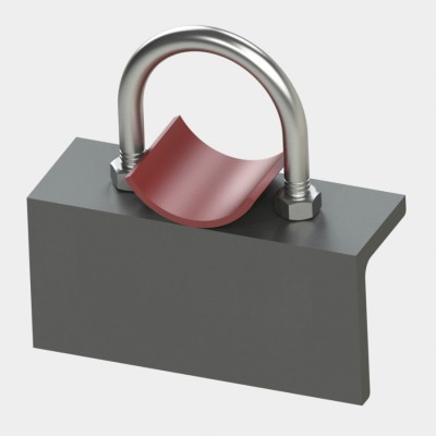 Опора ОП-8 Dнар.=325 Ст. 3, Пособие по проектированию жилых и гражданских зданий. Раздел 16. Водоснабжение, канализация, газоснабжение, водостоки. Серия 11