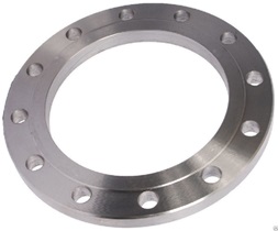 Фланец стальной плоский приварной 250-1-01-1-В-Cт 12Х18Н10Т ГОСТ 33259-2015