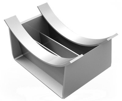 Опора скользящая приварная 219-Ст. 3 Н=150 ТС-624.000-004, Серия 5.903-13 Выпуск 8-95