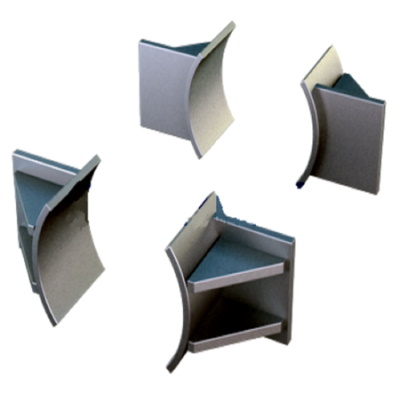 Опора неподвижная двухупорная усиленная 1420-Ст. 09Г2С ТС-663.00.00-12, Серия 5.903-13 Выпуск 7-95