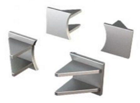 Опора неподвижная лобовая двухупорная Т4.17 1220, Ст. 3, серия 4.903-10