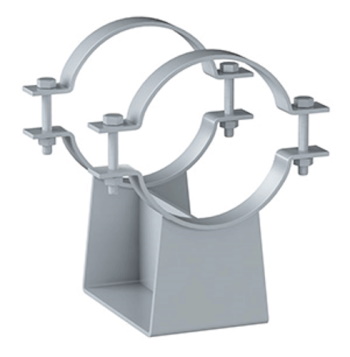 Опора скользящая хомутовая 76/140, Ст. 3, 313.ТС-008.010 Альбом 1