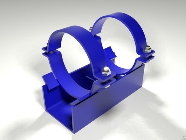 Опора хомутовая СК 2109-92-184, D=820, Ст. 3