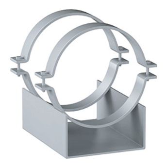 Опора скользящая хомутовая 273/400, Ст. 3, 313.ТС-008.011 Альбом 1