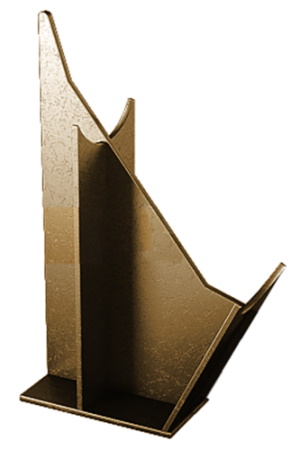 Опора сварных отводов 1220-Ст. 09Г2С Н=100 ТС-631.000-18, Серия 5.903-13 Выпуск 8-95