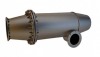 Грязевик горизонтальный ТС-566.00.000-03, DN 800 PN 2,5 МПа, материал корпуса - сталь 09Г2С, ТУ 25.30.12-001-12837507-2017